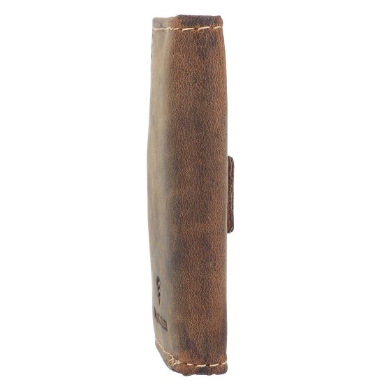 Greenburry Vintage visitekaart etui RFID leer 7 cm