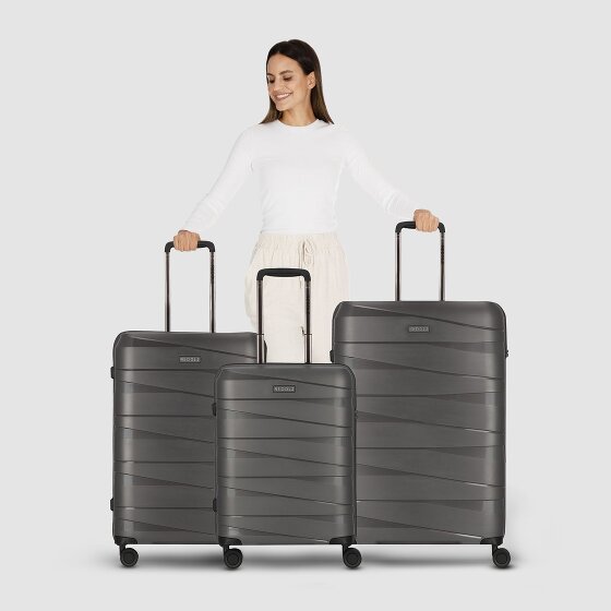 Redolz Essentials 10 3-SET 4 wielen Kofferset 3-delig