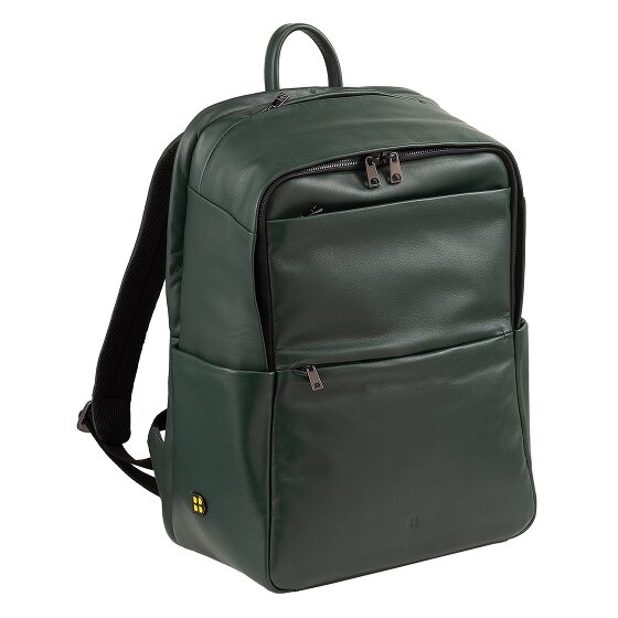 DuDu Sydney Dagrugzak Leer 42 cm Laptop compartiment