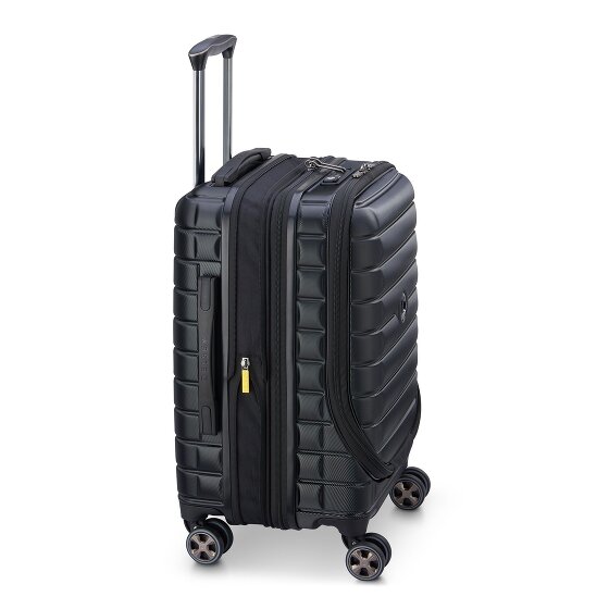 Delsey Paris Shadow 5.0 4-wiel cabine trolley 55 cm laptopvak met uitbreidingsplooi