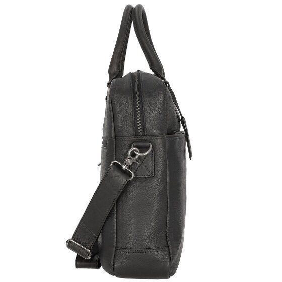 Burkely Antieke Avery aktetas Leer 46 cm Laptopcompartiment