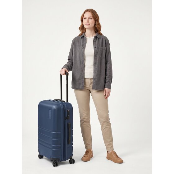Redolz Pro ABS 4 wielen Trolley 65 cm met uitbreidingsplooi