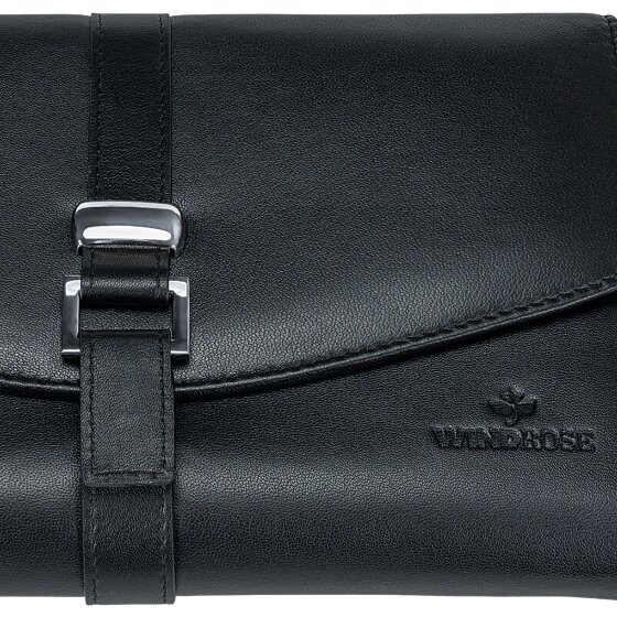 Windrose Nappa Juwelenkistje Leer 23 cm