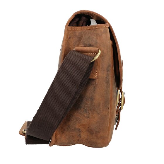Greenburry Vintage Messenger Leer 34 cm