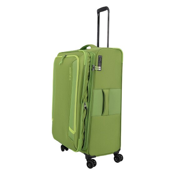 Travelite Corsiica 4 wielen Trolley L 77 cm met uitbreidingsplooi