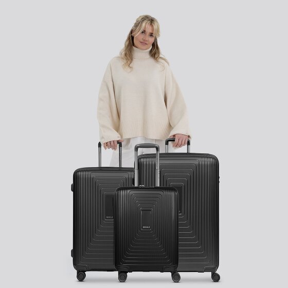 Redolz Essentials 14 4 wielen Kofferset 3-delig met uitbreidingsplooi