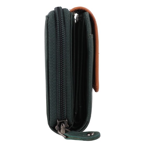 Greenburry Nappa Portemonnee RFID-bescherming Leer 14 cm