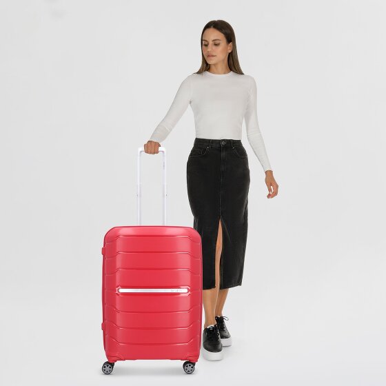 Samsonite Flux 4 wielen Trolley 68 cm met uitbreidingsplooi