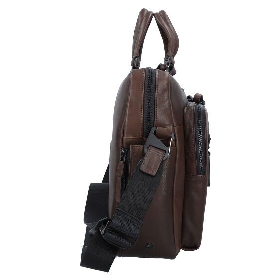 Piquadro Harper aktetas Leer 40 cm Laptopcompartiment