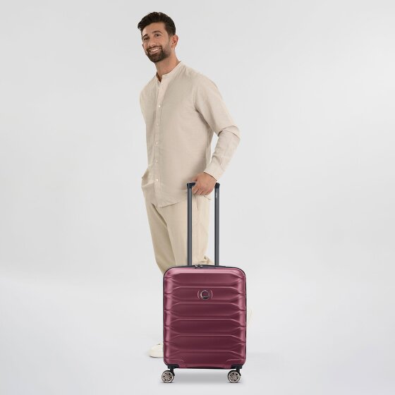 Delsey Paris Meteor 4 wielen Cabinewagen 55 cm met uitbreidingsplooi