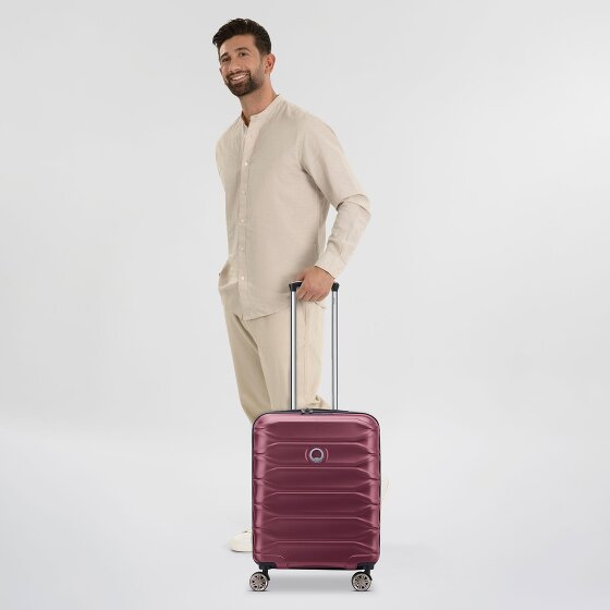 Delsey Paris Meteor 4 wielen Cabinewagen 55 cm met uitbreidingsplooi