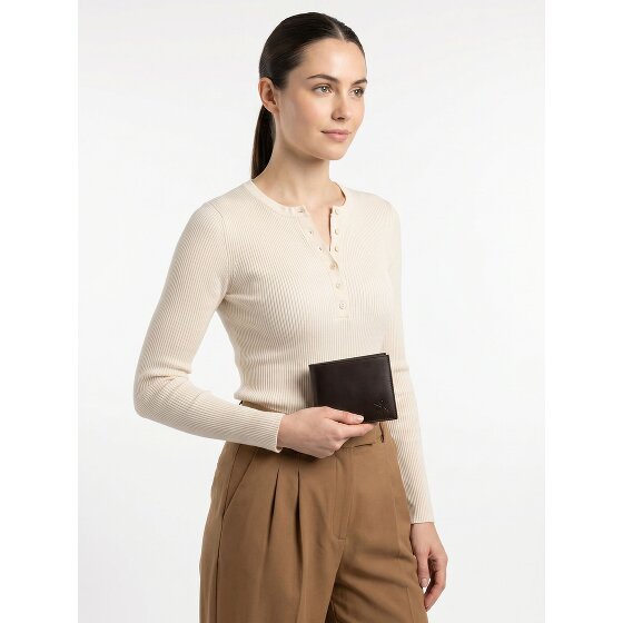 oxmox Leather Portemonnee RFID-bescherming Leder 10 cm