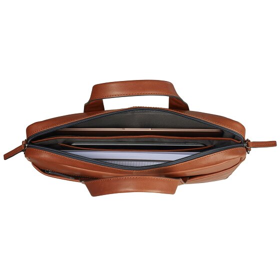 Leonhard Heyden Hamburg Aktetas 38 cm laptop compartiment