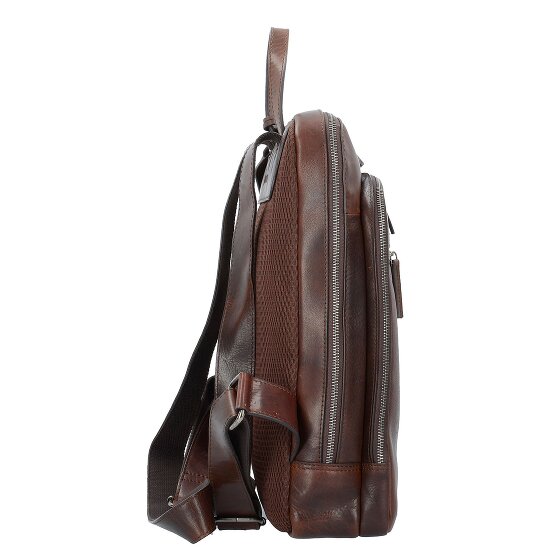 Leonhard Heyden Roma Rugzak Leer 40 cm Laptopvak
