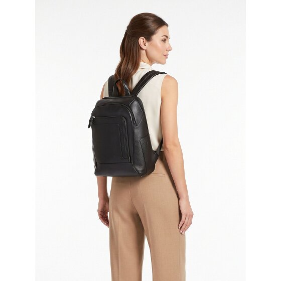 Piquadro Dagrugzak Leder 39 cm Laptopvak