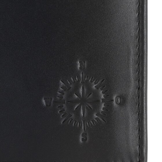 oxmox Leather Portemonnee RFID-bescherming Leder 13 cm