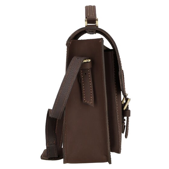 Mika Robbert lederen aktetas 41 cm