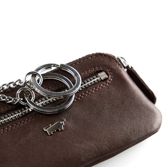 Braun Büffel Golf 3.0 Sleutel portemonnee Leer 11 cm