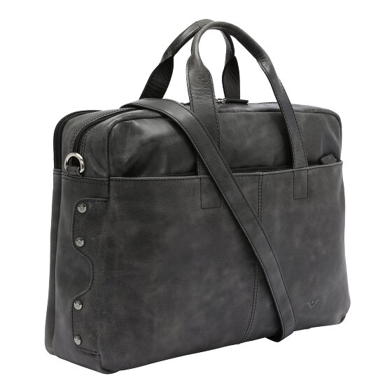Voi City Cowboy Koffer Leer 41 cm Laptop compartiment
