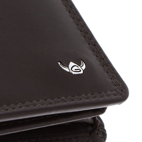 Golden Head Polo RFID Bescherm Leren Portemonnee 9.5 cm