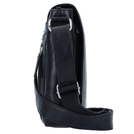 Leonhard Heyden Cambridge Messenger Leder 32 cm Laptopcompartiment