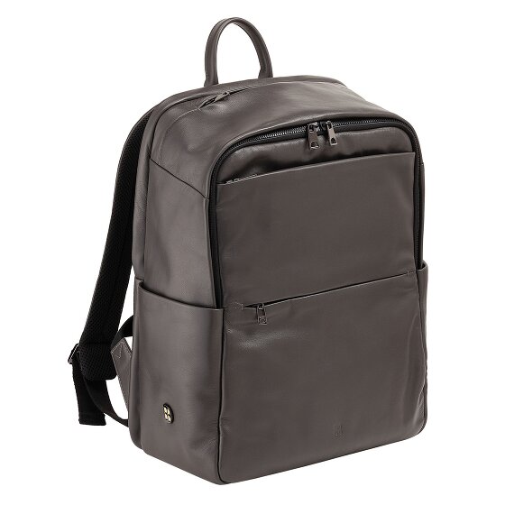 DuDu Sydney Dagrugzak Leer 42 cm Laptop compartiment