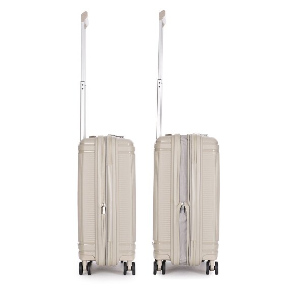 Stratic Straw T 4 wielen Cabinewagen S 54 cm met uitbreidingsplooi