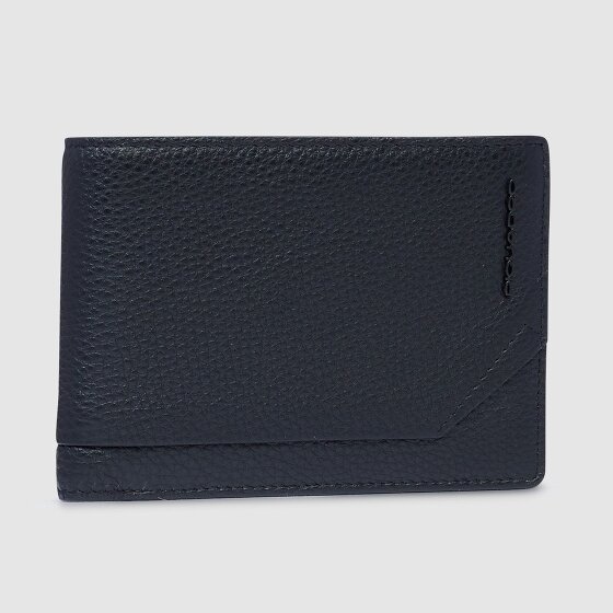 Piquadro Than Portemonnee RFID-bescherming Leer 12.5 cm