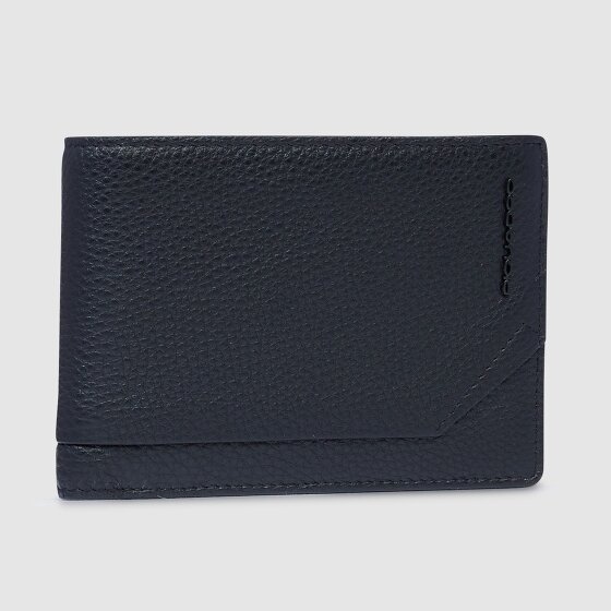 Piquadro Than Portemonnee RFID-bescherming Leer 12.5 cm