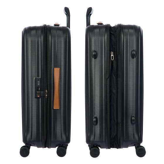 Bric's Taormina 4 wielen Trolley M 69 cm met uitbreidingsplooi