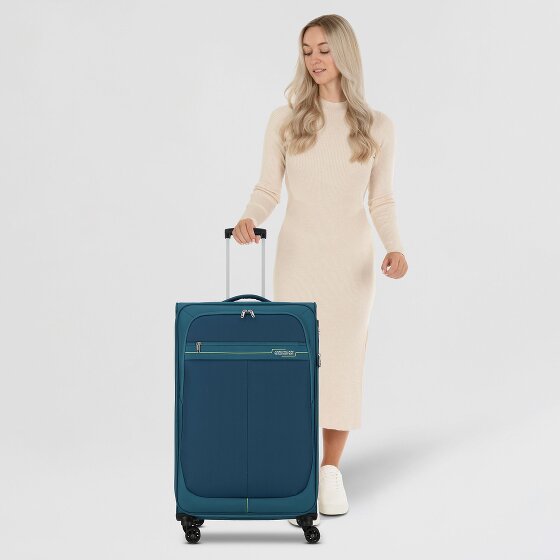 American Tourister Deep Dive 4 wielen Trolley L 80 cm met uitbreidingsplooi