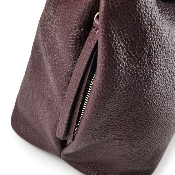 abro Ebony Schoudertas Leder 39 cm