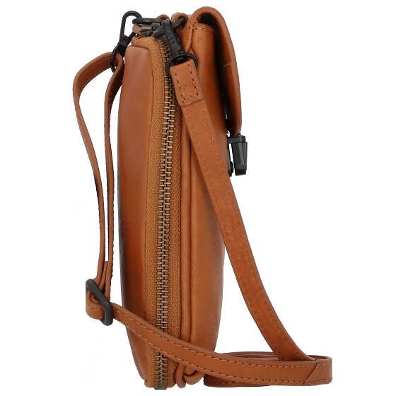 aunts & uncles Oma's Luxe Club Mevrouw Lemon Leren Mobiel Tasje 10 cm