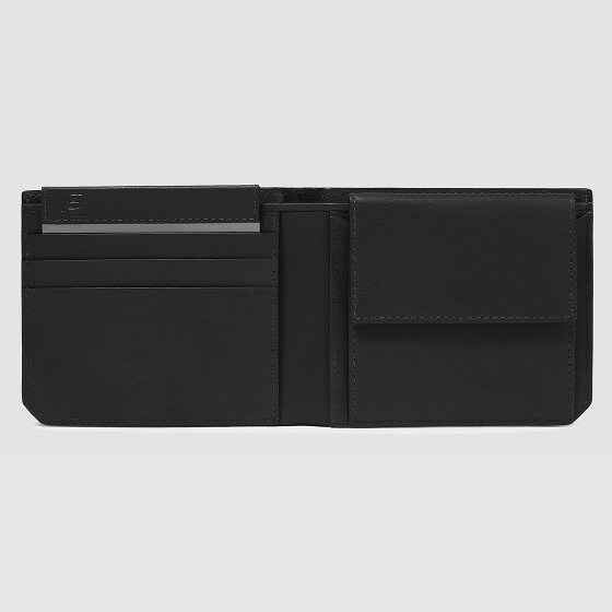 Piquadro Liko Portemonnee RFID-bescherming Leer 11 cm