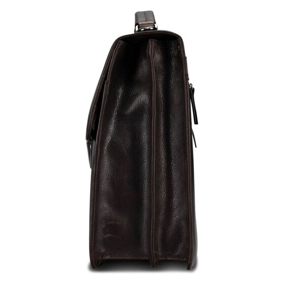 Jost London Aktentas Leder 40 cm Laptopvak