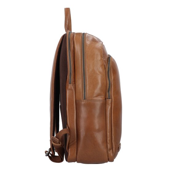 Plevier Rock Opal Dagrugzak Leer 43 cm Laptop compartiment
