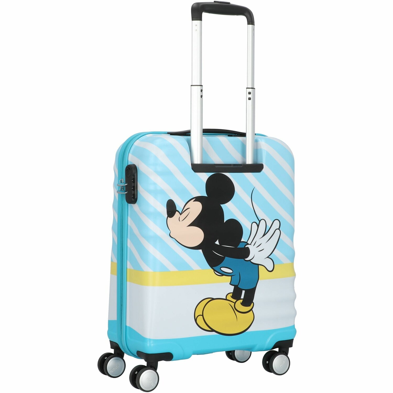 American Tourister Wavebreaker Disney 4 Rollen Cabin Trolley 55 cm mickey  blue kiss