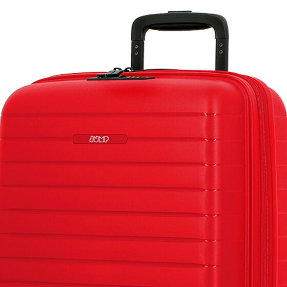 Jump Striper 4 wielen Cabinewagen 55 cm met uitbreidingsplooi