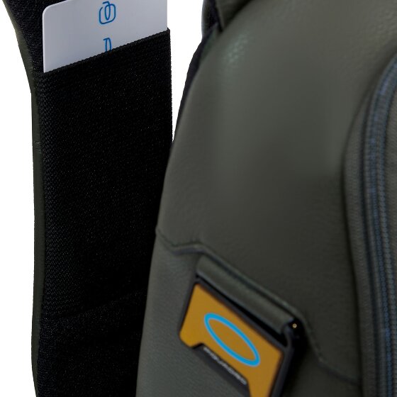 Piquadro Ael Dagrugzak Leer 37 cm Laptop compartiment