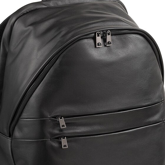 DuDu New York Dagrugzak Leer 41 cm Laptop compartiment