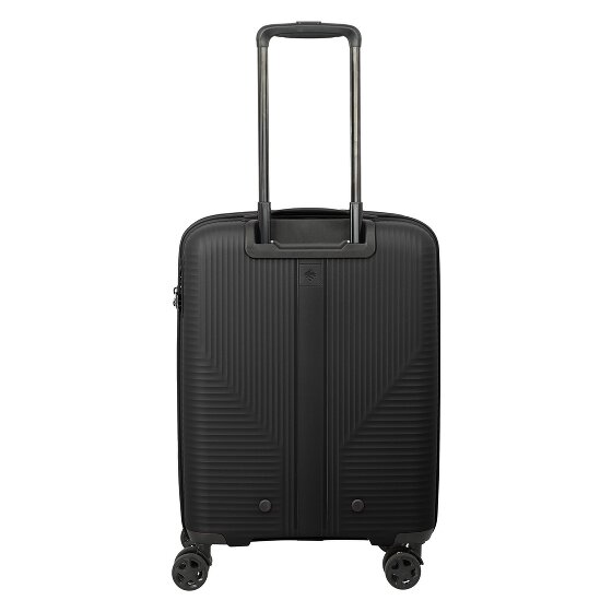 Travelite Air Stripe 4 wielen Cabinewagen S 55 cm met uitbreidingsplooi