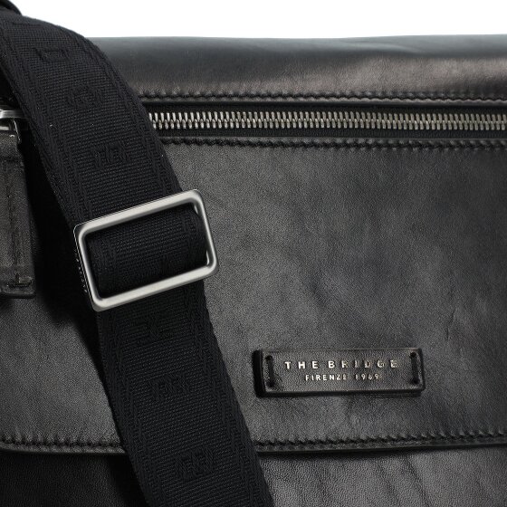The Bridge Giulio Aktetas Messenger Leder 34 cm
