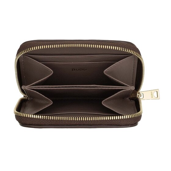 DuDu Woven Portemonnee Leder 10 cm