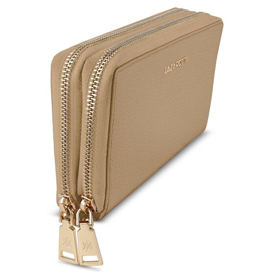 Lazarotti Bologna Leather Portemonnee RFID-bescherming Leer 20 cm