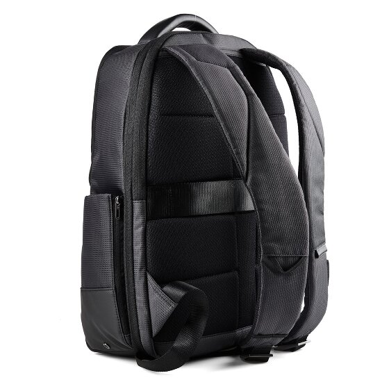 Piquadro Sync Dagrugzak RFID-bescherming Leder 47 cm Laptopvak
