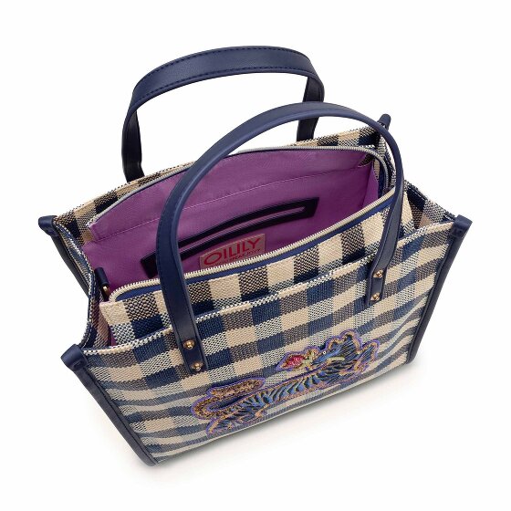 Oilily Check Shopper Tas 30 cm