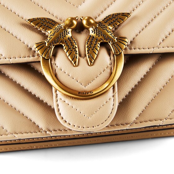 PINKO Love One Crossbody tas Leder 21 cm