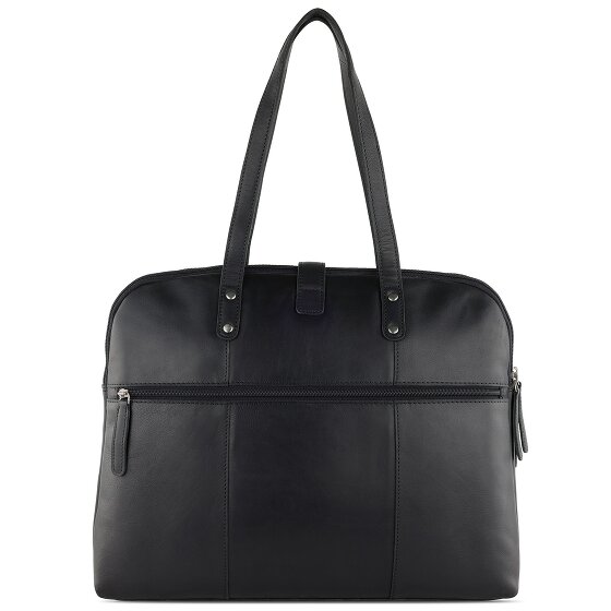 Klondike 1896 Gold Charles Koffer Leer 37 cm Laptop compartiment