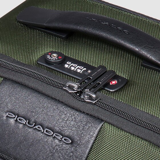 Piquadro Brief 2-Wiel Rugzak Trolley 53 cm Laptopcompartiment