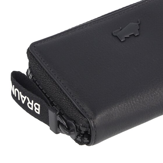 Braun Büffel Capri Portemonnee RFID-bescherming Leer 11 cm